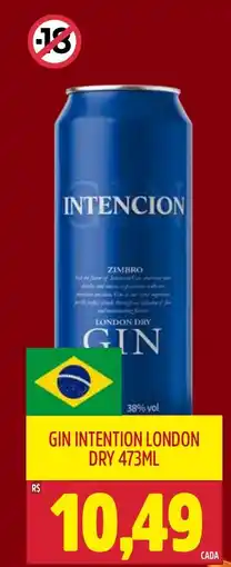 Frangolândia Gin intention london dry oferta