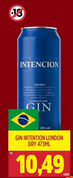 Frangolândia Gin intention london dry oferta