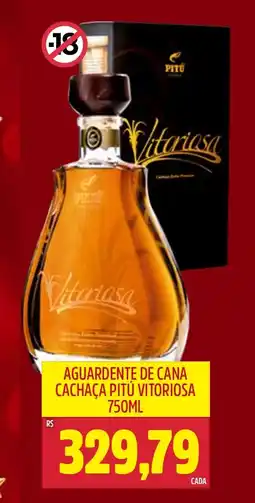 Frangolândia Aguardente de cana cachaça pitú vitoriosa oferta