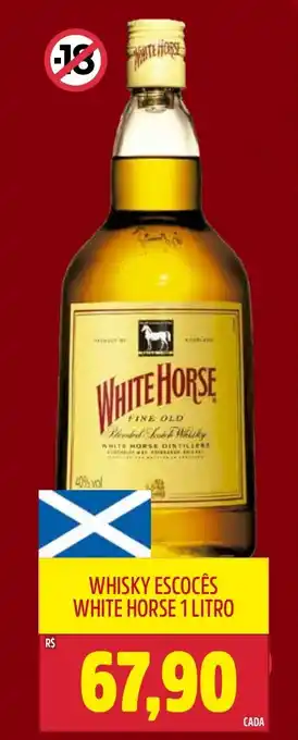 Frangolândia Whisky escocês white horse oferta
