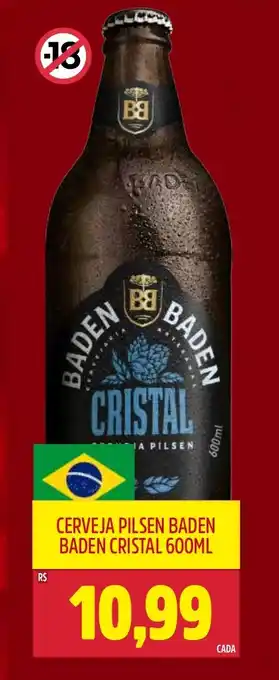 Frangolândia Cerveja pilsen baden baden cristal oferta