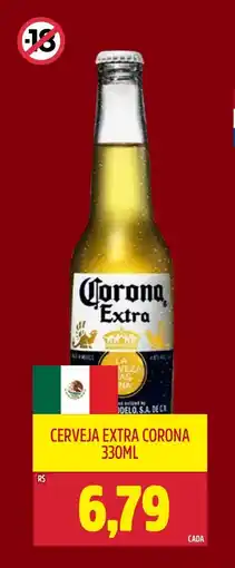 Frangolândia Cerveja extra corona oferta