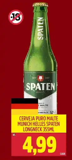 Frangolândia Cerveja puro malte munich helles spaten longneck oferta