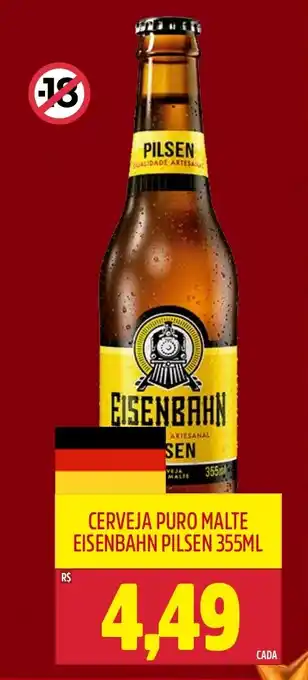 Frangolândia Cerveja puro malte eisenbahn pilsen oferta