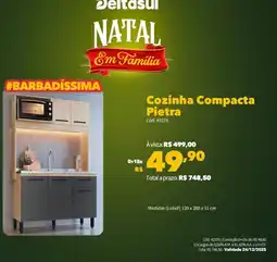 Deltasul Cozinha Compacta Pietra oferta