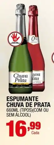 Santo Supermercados Espumante chuva de prata oferta
