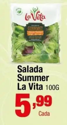Santo Supermercados Salada Summer La Vita oferta