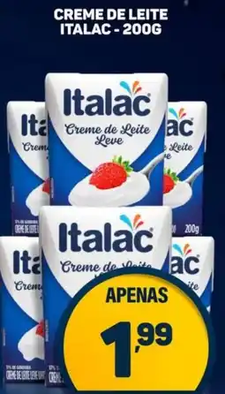 Dom Atacadista Creme de leite italac oferta