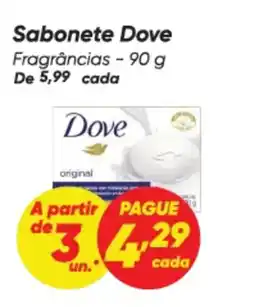 Dia Sabonete Dove Fragrâncias oferta