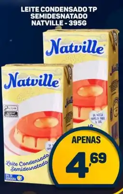 Dom Atacadista Leite condensado tp semidesnatado natville oferta