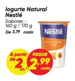 Dia logurte Natural Nestlé Sabores oferta