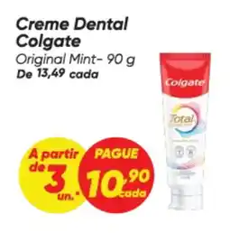 Dia Creme Dental Colgate Original Mint oferta