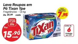 Dia Lava Roupas em Pó Tixan Ype Fragrâncias oferta