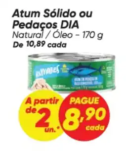 Dia Atum Sólido ou Pedaços DIA Natural/Óleo oferta