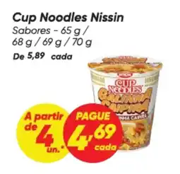 Dia Cup Noodles Nissin oferta