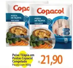 Atacadão Peixe Tilápia em Postas Copacol Congelado Pacote oferta