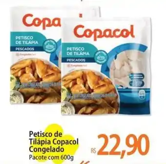 Petisco de Tilápia Copacol Congelado Pacote