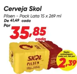 Dia Cerveja Skol oferta