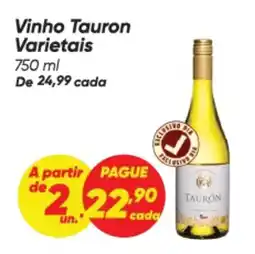 Dia Vinho Tauron Varietais oferta