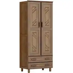 Benoit Guarda Roupa / Roupeiro Multiuso Cavazotto 1135 2 Portas 2 Gavetas oferta