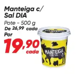 Dia Manteiga c/ Sal DIA Pote oferta