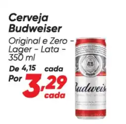 Dia Cerveja Budweiser oferta