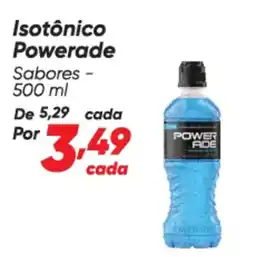 Dia Isotônico Powerade Sabores oferta