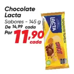 Dia Chocolate Lacta Sabores oferta