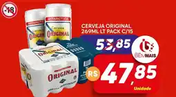 Supermercado Bem Barato Cerveja original oferta