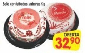 Cercadão Bolo Confeitados Sabores 1kg oferta