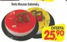 Torta Mousse Sabores