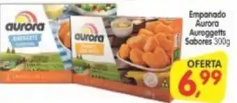 Cercadão Empanada Aurora Auroggetts sabores 300g oferta