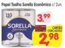 Papel Toalh Sorella econimica c/2 un,