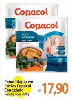 Atacadão Peixe Tilápia em Postas Copacol Congelado Pacote oferta