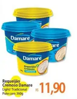 Atacadão Requeijão Cremoso Damare oferta