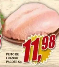 Vianense Supermercados Peito de frango pacote 1kg oferta