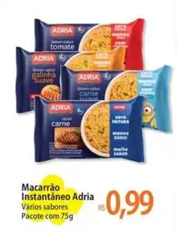 Atacadão Macarrão Instantâneo Adria oferta