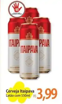 Atacadão Cerveja Itaipava Latão oferta
