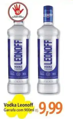 Atacadão Vodka Leonoff Garrafa oferta