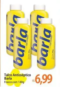Atacadão Talco Antisséptico Barla Frasco oferta