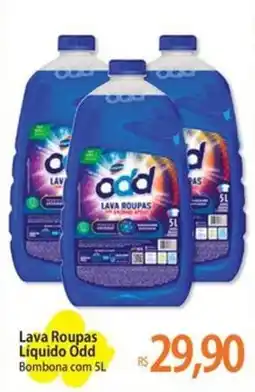 Atacadão Lava Roupas Líquido Odd Bombona oferta