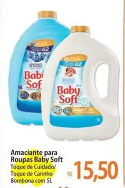 Atacadão Amaciante para Roupas Baby Soft oferta