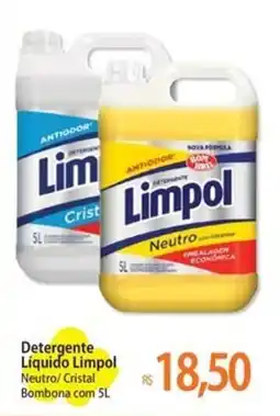 Atacadão Detergente Líquido Limpol oferta