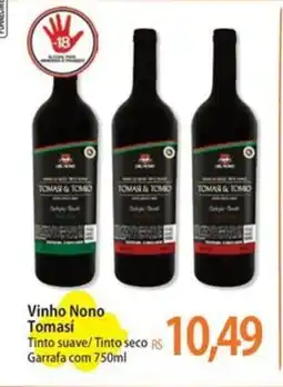 Atacadão Vinho Nono Tomasí oferta