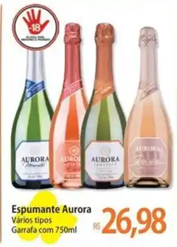 Atacadão Espumante Aurora Vários tipos Garrafa oferta
