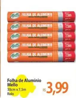 Atacadão Folha de Alumínio Mello oferta