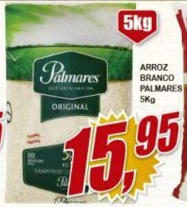 Arroz Branco Palmares 5kg