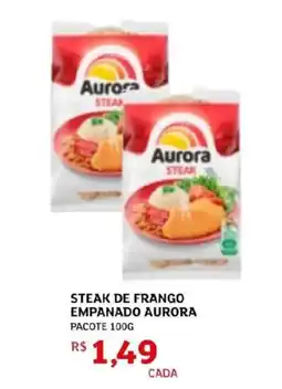 Assaí Atacadista Steak de frango empanado aurora oferta