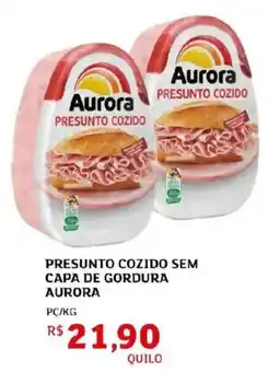 Assaí Atacadista Presunto cozido sem capa de gordura aurora oferta
