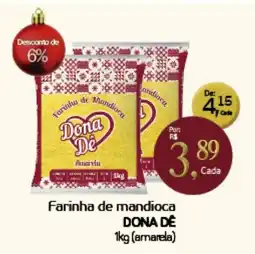 Cometa Supermercados Farinha de mandioca DONA DE oferta